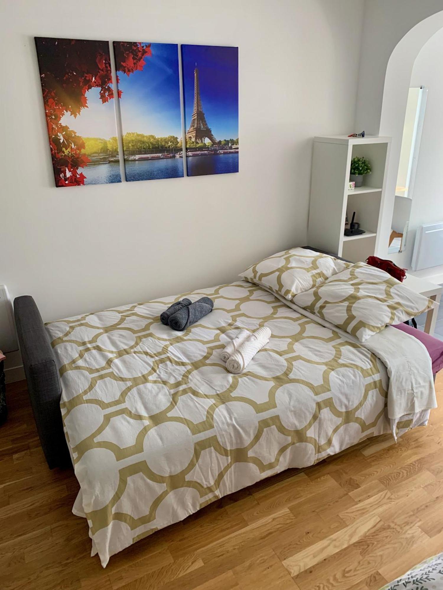'Studiocdg' Appartement, Roissy Airport, Parc Expositions, Arena Grand Paris, Disney, Asterix Villepinte  Luaran gambar