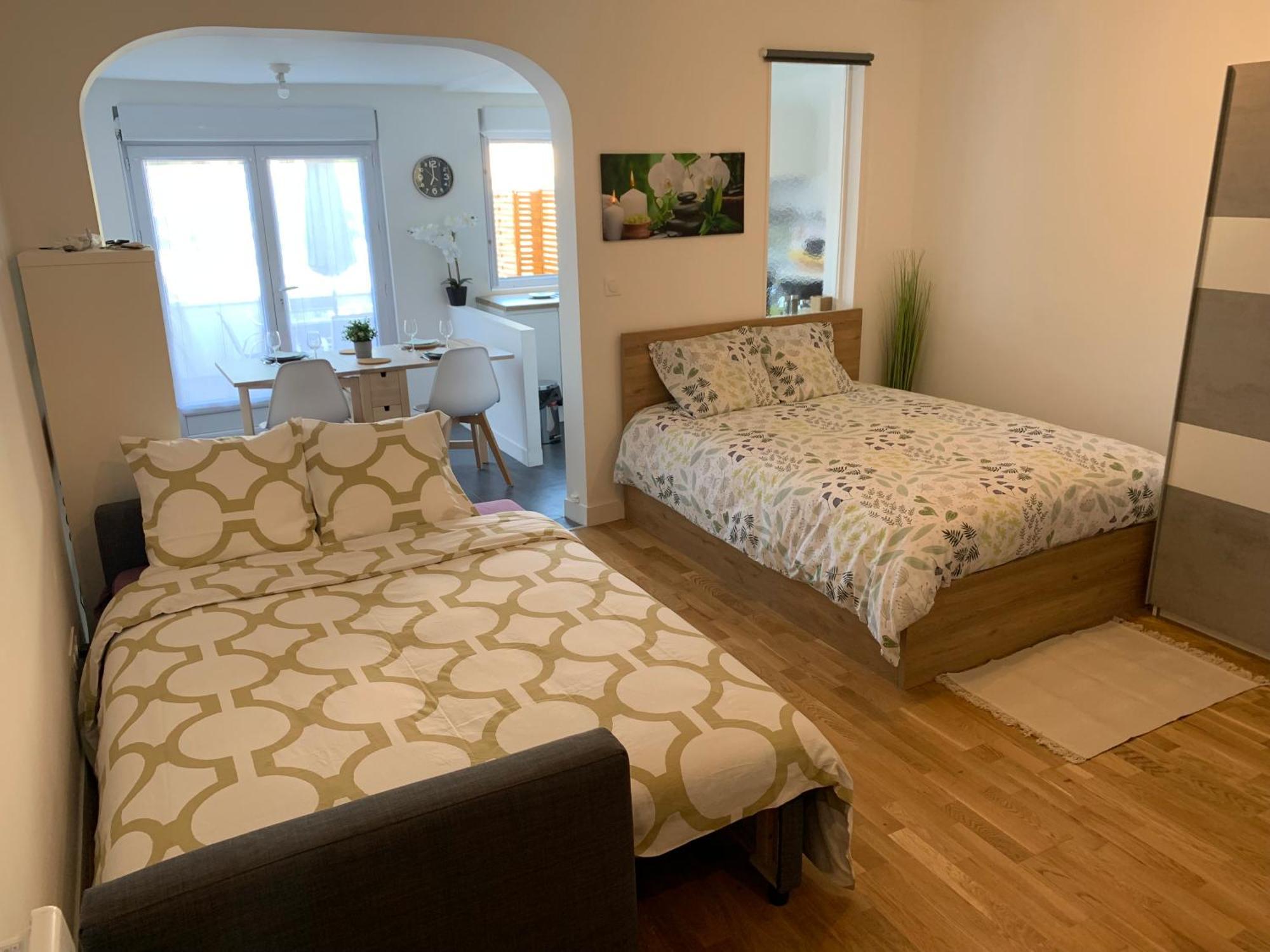 'Studiocdg' Appartement, Roissy Airport, Parc Expositions, Arena Grand Paris, Disney, Asterix Villepinte  Luaran gambar